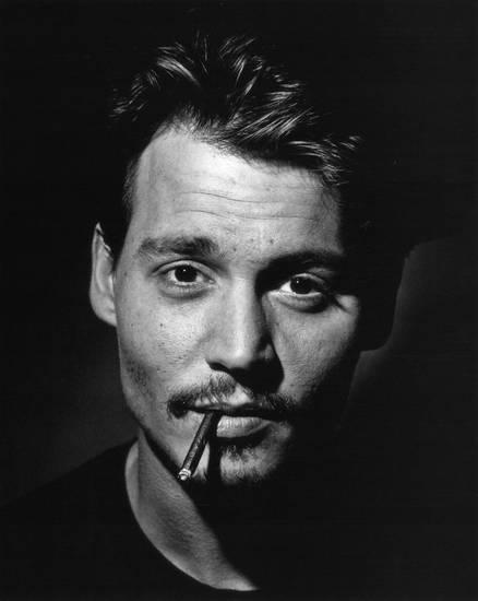 Johnny Depp Smoking