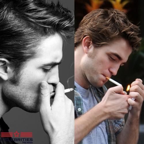 Robert Pattinson Smoking