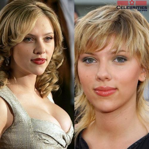 Scarlett Johansson Mullet Hairstyle