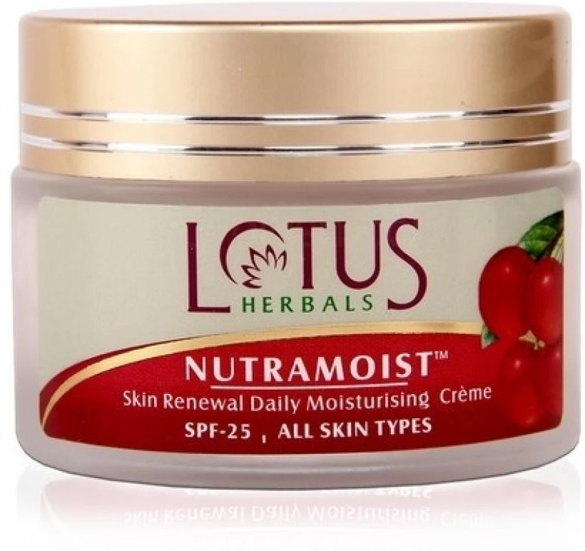 Lotus Herbals SPF 25 Nutramoist Skin Renewal Daily Moisturizing Cream
